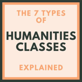 example of humanities courses
